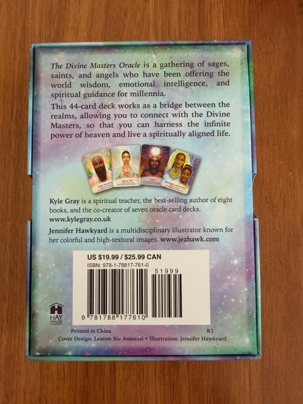 ❤️ The Divine Masters Oracle Card Deck by Kyle Gray New in Box
